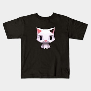 Origami Cat Bot Kids T-Shirt